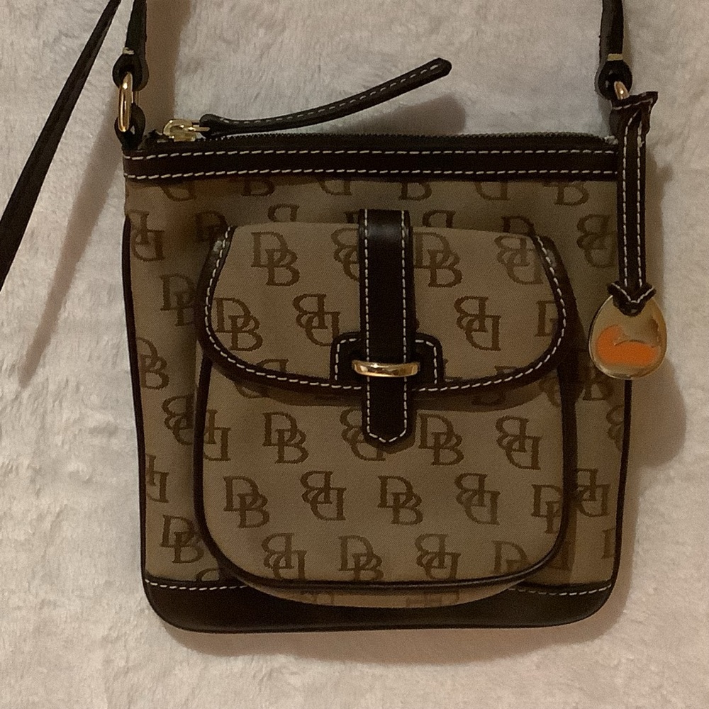 Dooney & Bourke monogrammed crossbody.  New without tags